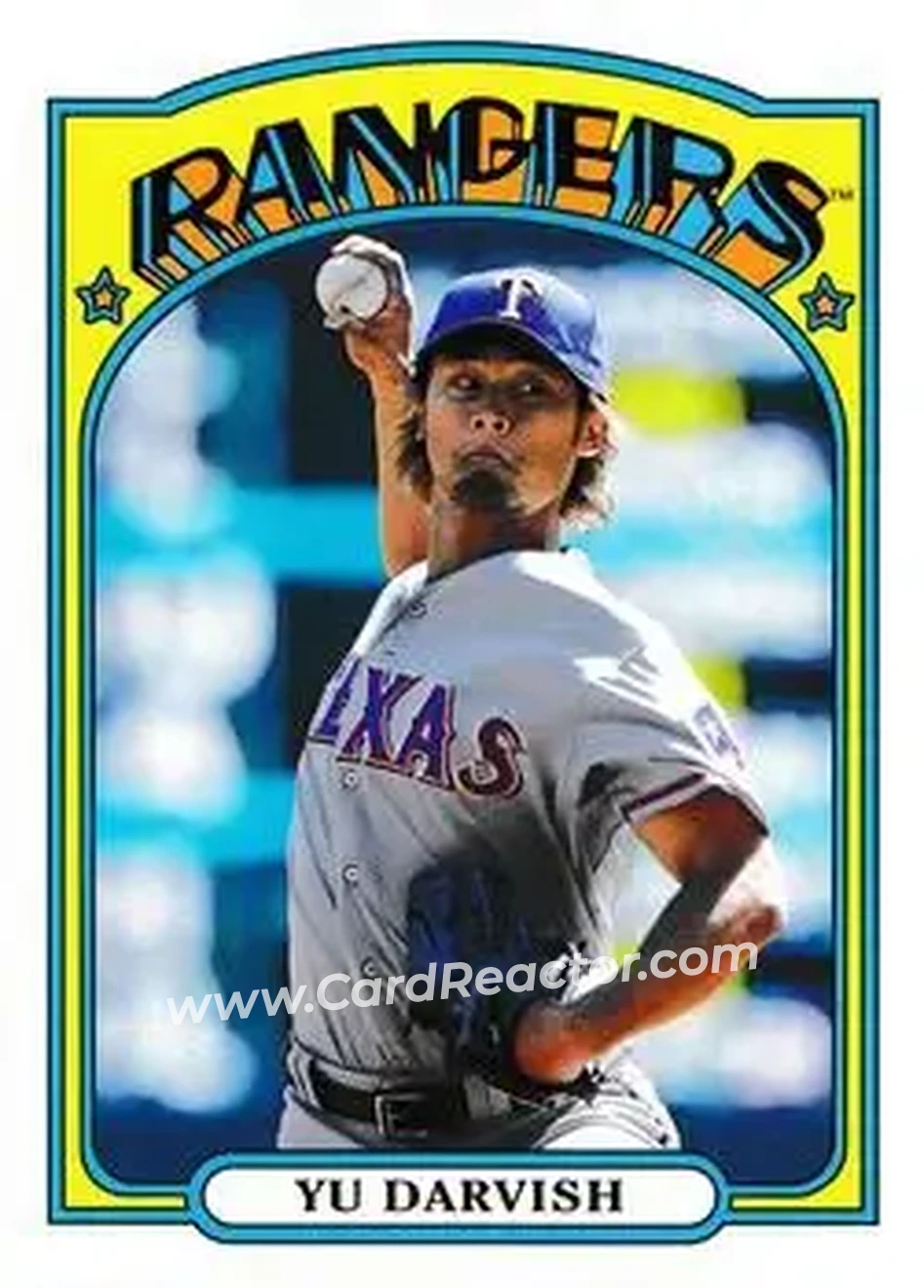 2013 Topps Archives #30 - Yu Darvish - Texas Rangers - Front