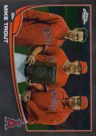 2013 Topps Chrome #1b - Mike Trout - Los Angeles Angels