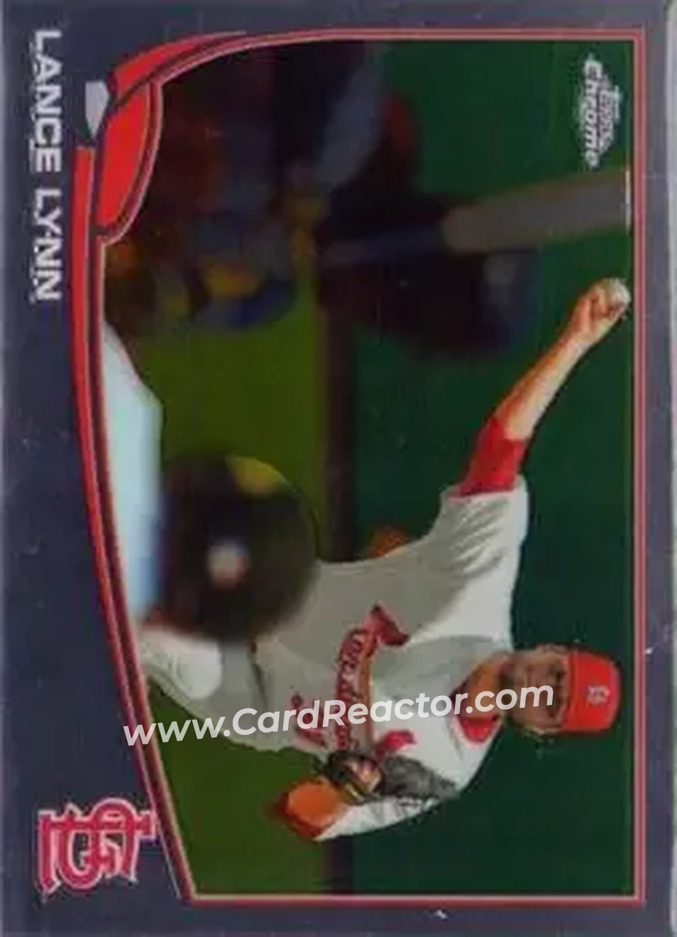 2013 Topps Chrome #7 - Lance Lynn - St. Louis Cardinals - Front 2013 Topps Chrome #7 - Lance Lynn - St. Louis Cardinals - Front