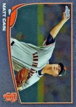 2013 Topps Chrome #8 Matt Cain