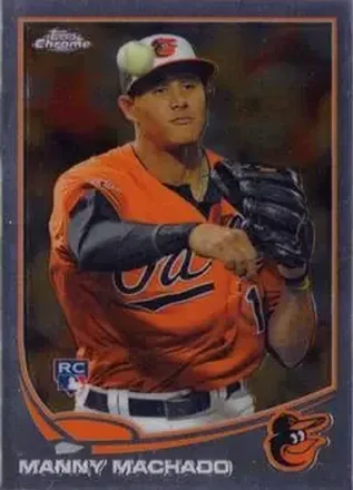 2013 Topps Chrome #12 - Manny Machado - Baltimore Orioles