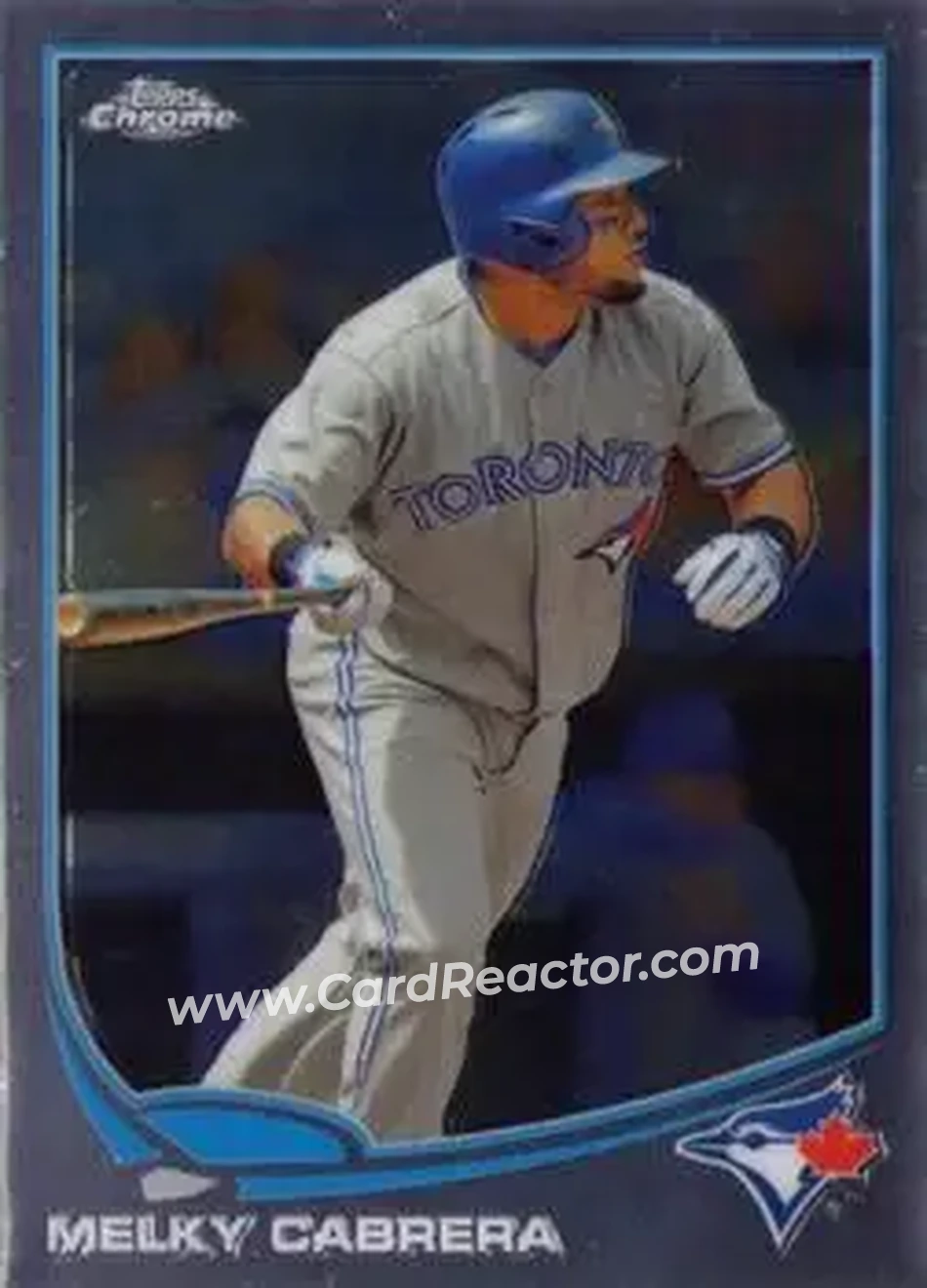 2013 Topps Chrome #15 - Melky Cabrera - Toronto Blue Jays - Front