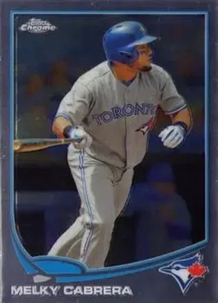 2013 Topps Chrome #15 - Melky Cabrera - Toronto Blue Jays