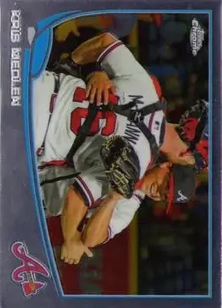 2013 Topps Chrome #18 Kris Medlen