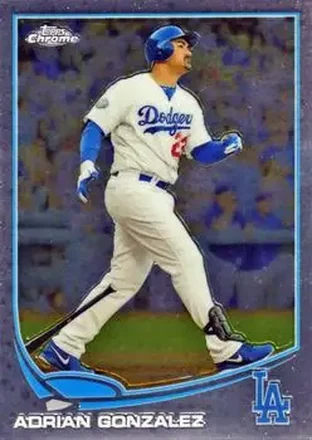 2013 Topps Chrome #19 Adrian Gonzalez