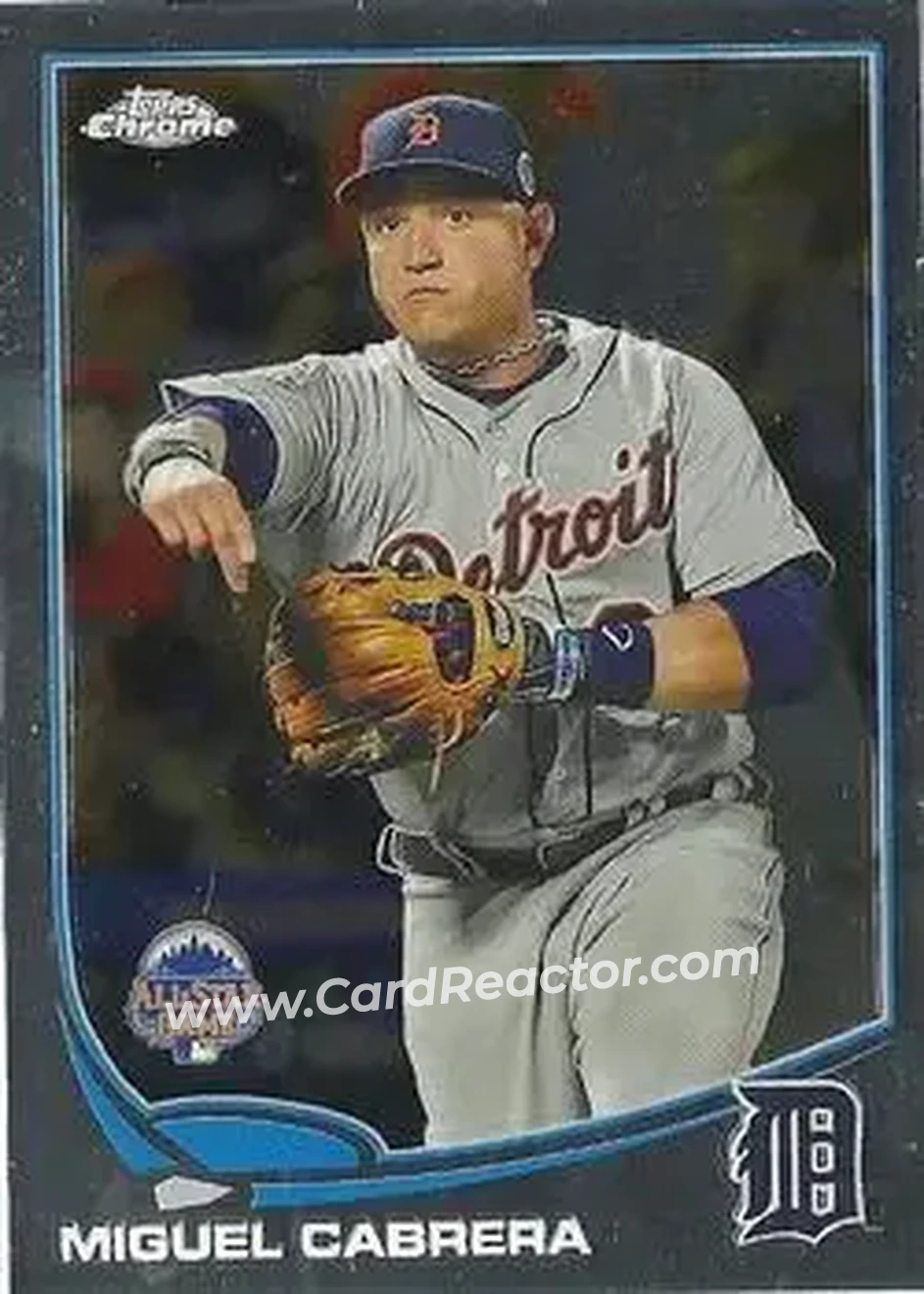 2013 Topps Chrome Update #MB-2 - Miguel Cabrera - Detroit Tigers - Front