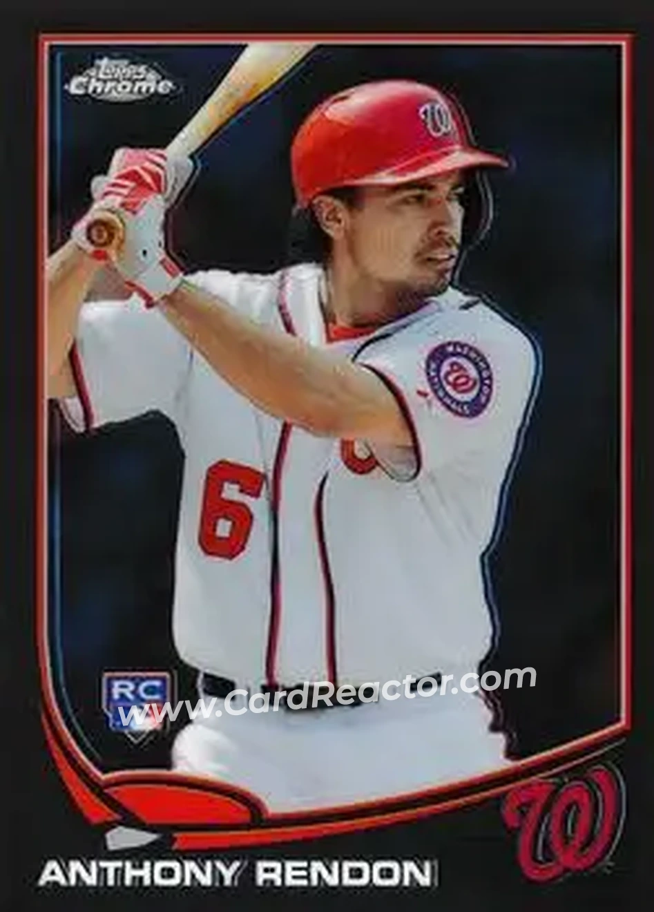 2013 Topps Chrome Update #MB-5 - Anthony Rendon - Washington Nationals - Front