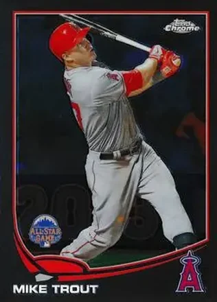 2013 Topps Chrome Update #MB-9 Mike Trout
