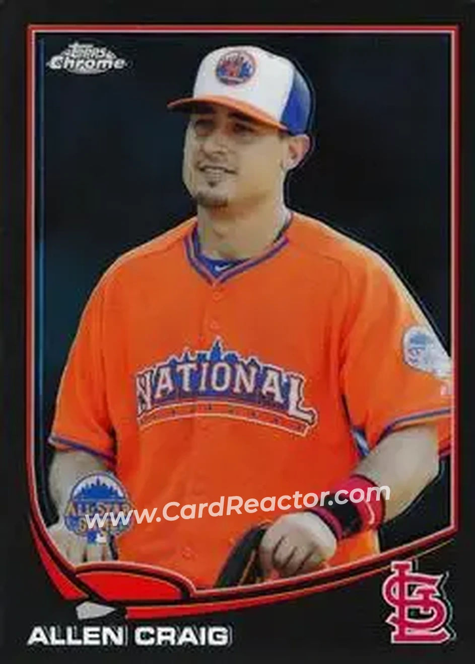2013 Topps Chrome Update #MB-13 - Allen Craig - St. Louis Cardinals - Front