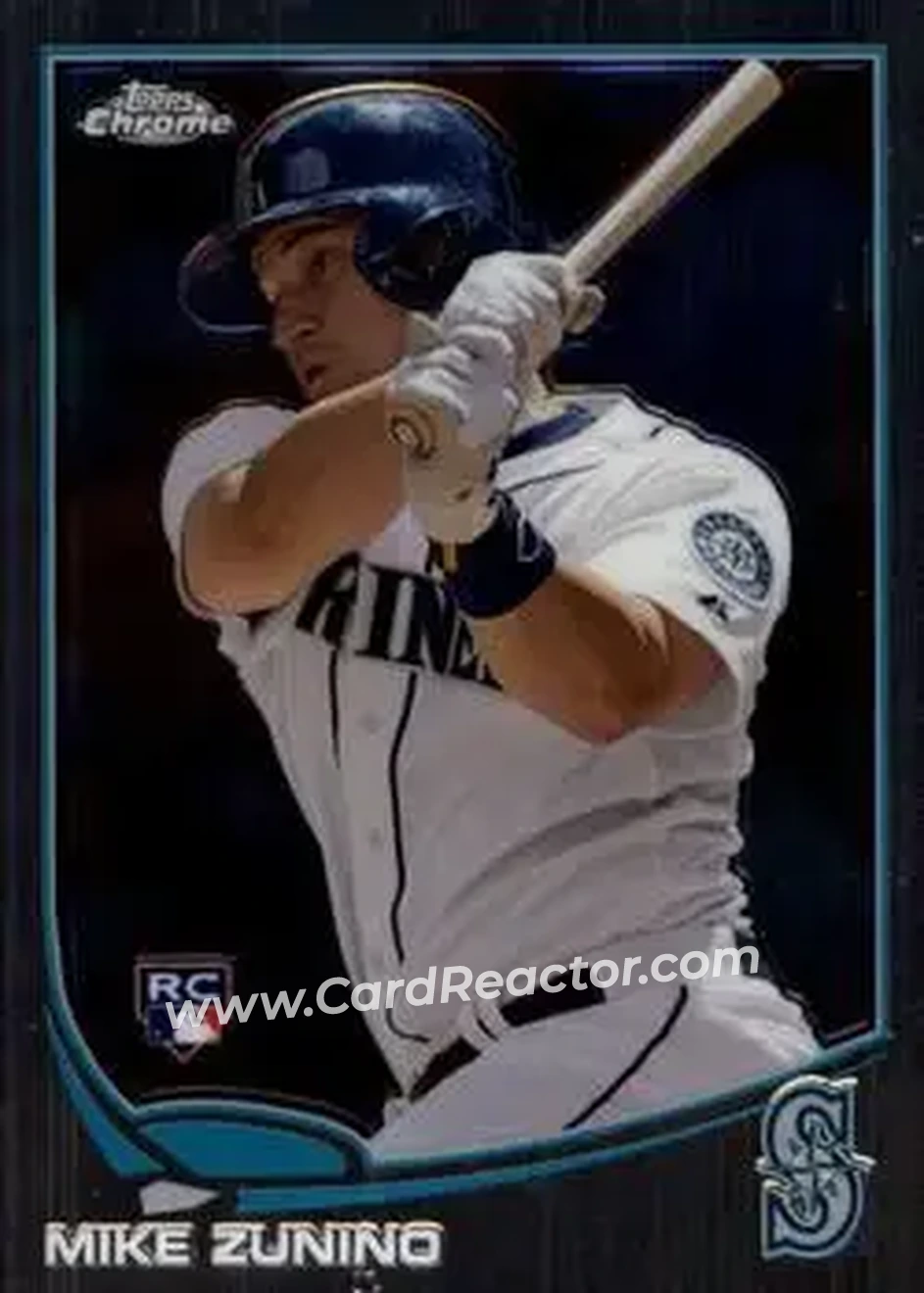 2013 Topps Chrome Update #MB-19 - Mike Zunino - Seattle Mariners - Front