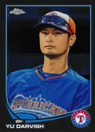 2013 Topps Chrome Update #MB-21 - Yu Darvish - Texas Rangers
