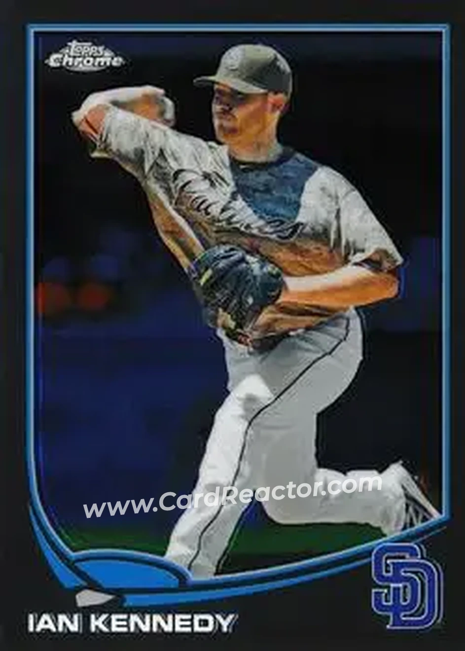 2013 Topps Chrome Update #MB-22 - Ian Kennedy - San Diego Padres - Front