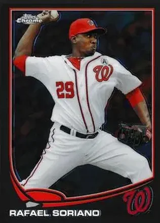 2013 Topps Chrome Update #MB-28 - Rafael Soriano - Washington Nationals