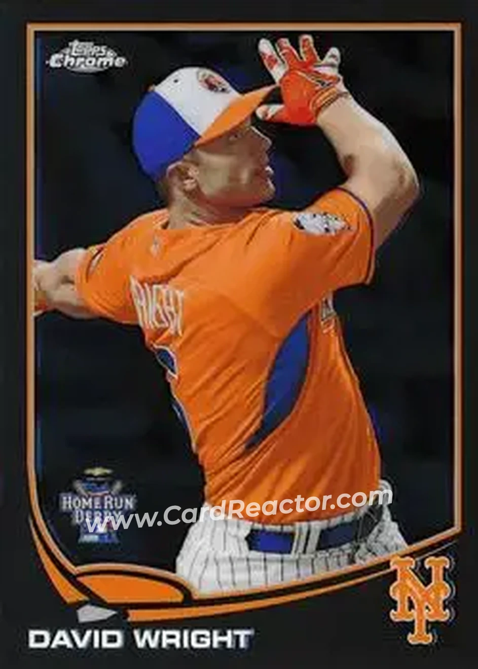 2013 Topps Chrome Update #MB-29 - David Wright - New York Mets - Front