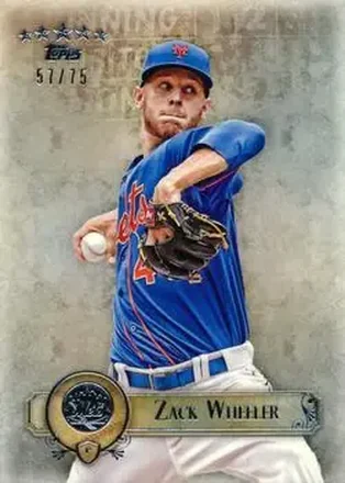 2013 Topps Five Star #2 - Zack Wheeler - New York Mets