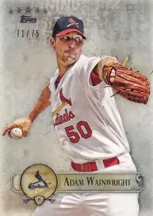 2013 Topps Five Star #15 - Adam Wainwright - St. Louis Cardinals