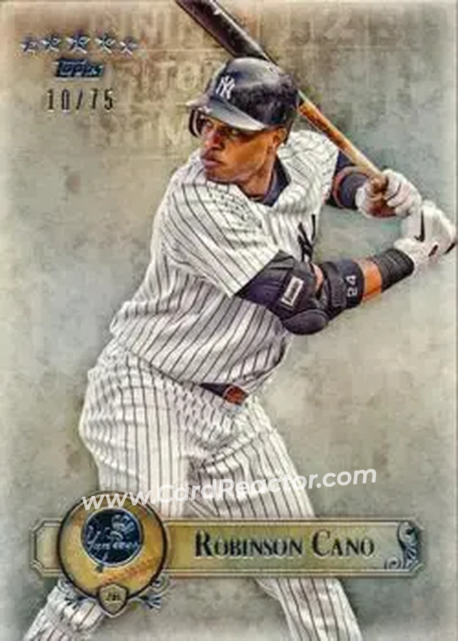 2013 Topps Five Star #26 - Robinson Cano - New York Yankees - Front 2013 Topps Five Star #26 - Robinson Cano - New York Yankees - Front