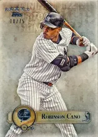 2013 Topps Five Star #26 - Robinson Cano - New York Yankees