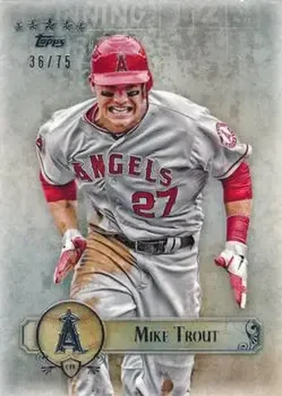 2013 Topps Five Star #36 - Mike Trout - Los Angeles Angels