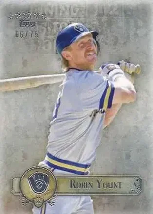 2013 Topps Five Star #43 - Robin Yount - Milwaukee Brewers