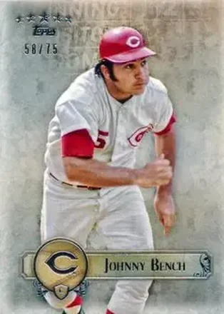 2013 Topps Five Star #49 - Johnny Bench - Cincinnati Reds
