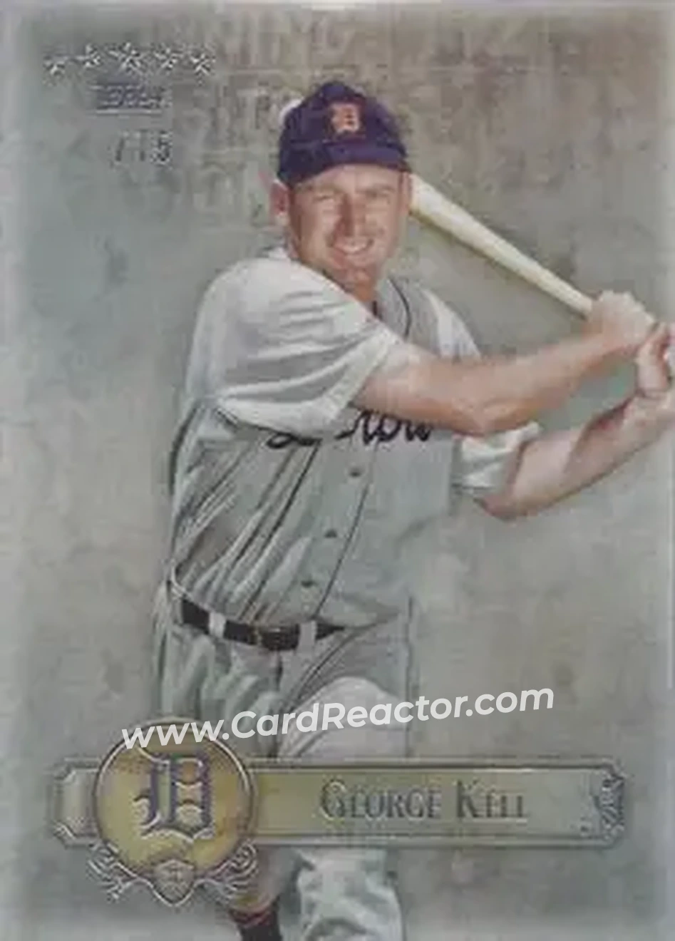 2013 Topps Five Star #53 - George Kell - Detroit Tigers - Front