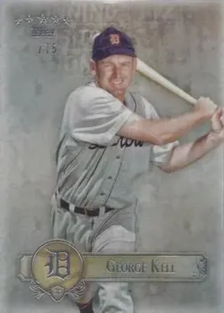 2013 Topps Five Star #53 - George Kell - Detroit Tigers