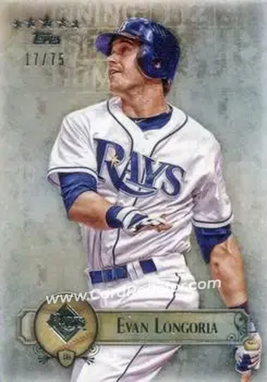 2013 Topps Five Star #62 - Evan Longoria - Tampa Bay Rays - Front 2013 Topps Five Star #62 - Evan Longoria - Tampa Bay Rays - Front