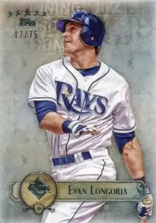 2013 Topps Five Star #62 - Evan Longoria - Tampa Bay Rays