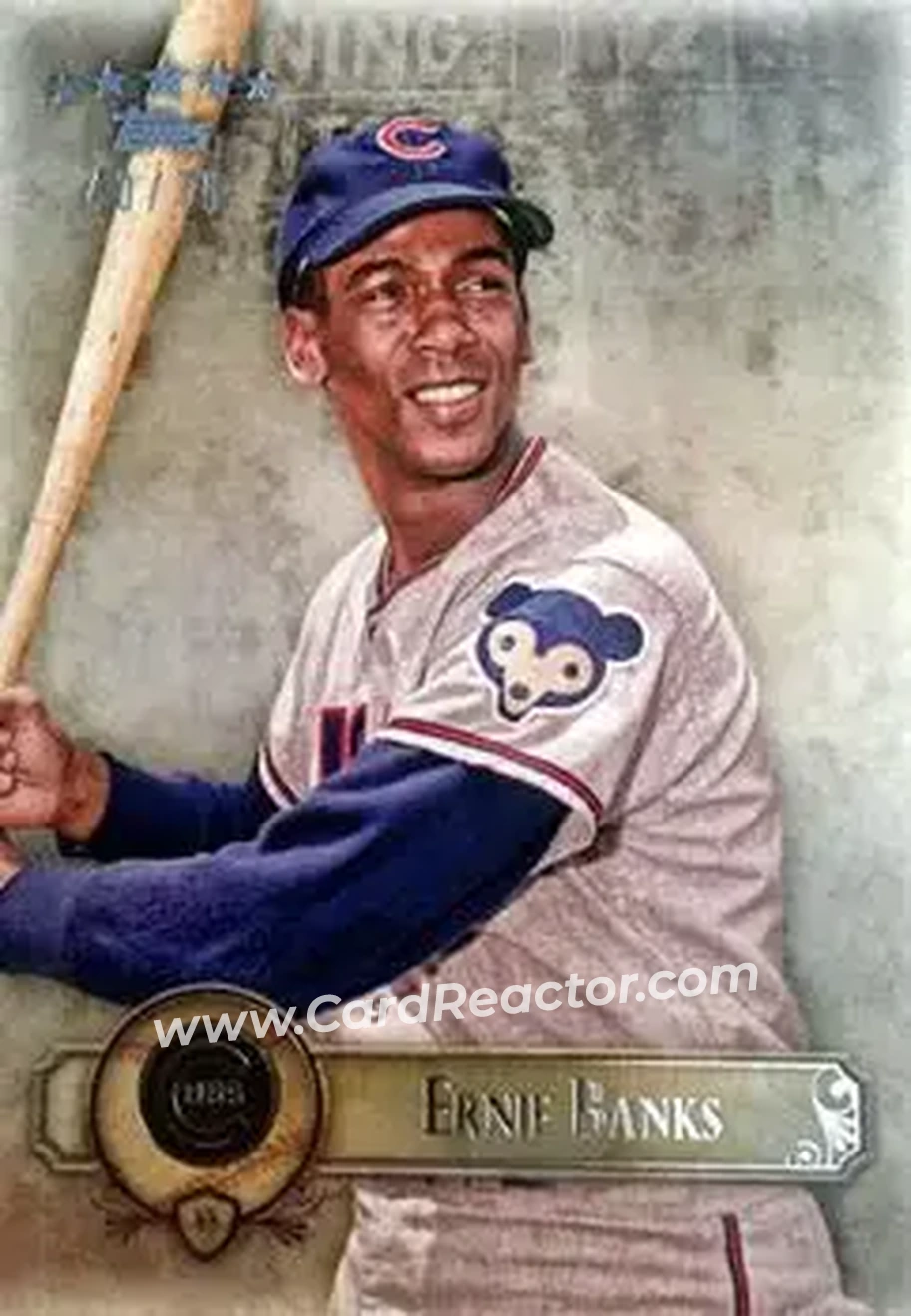 2013 Topps Five Star #79 - Ernie Banks - Chicago Cubs - Front 2013 Topps Five Star #79 - Ernie Banks - Chicago Cubs - Front