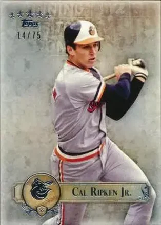 2013 Topps Five Star #81 - Cal Ripken - Baltimore Orioles