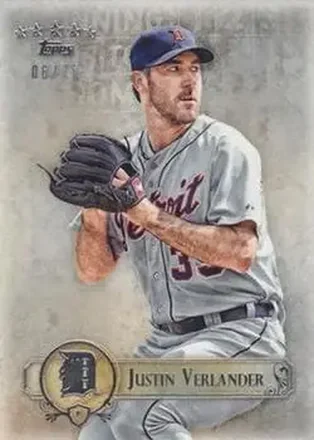 2013 Topps Five Star #91 - Justin Verlander - Detroit Tigers