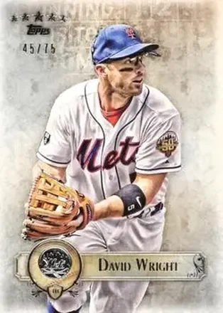2013 Topps Five Star #97 - David Wright - New York Mets