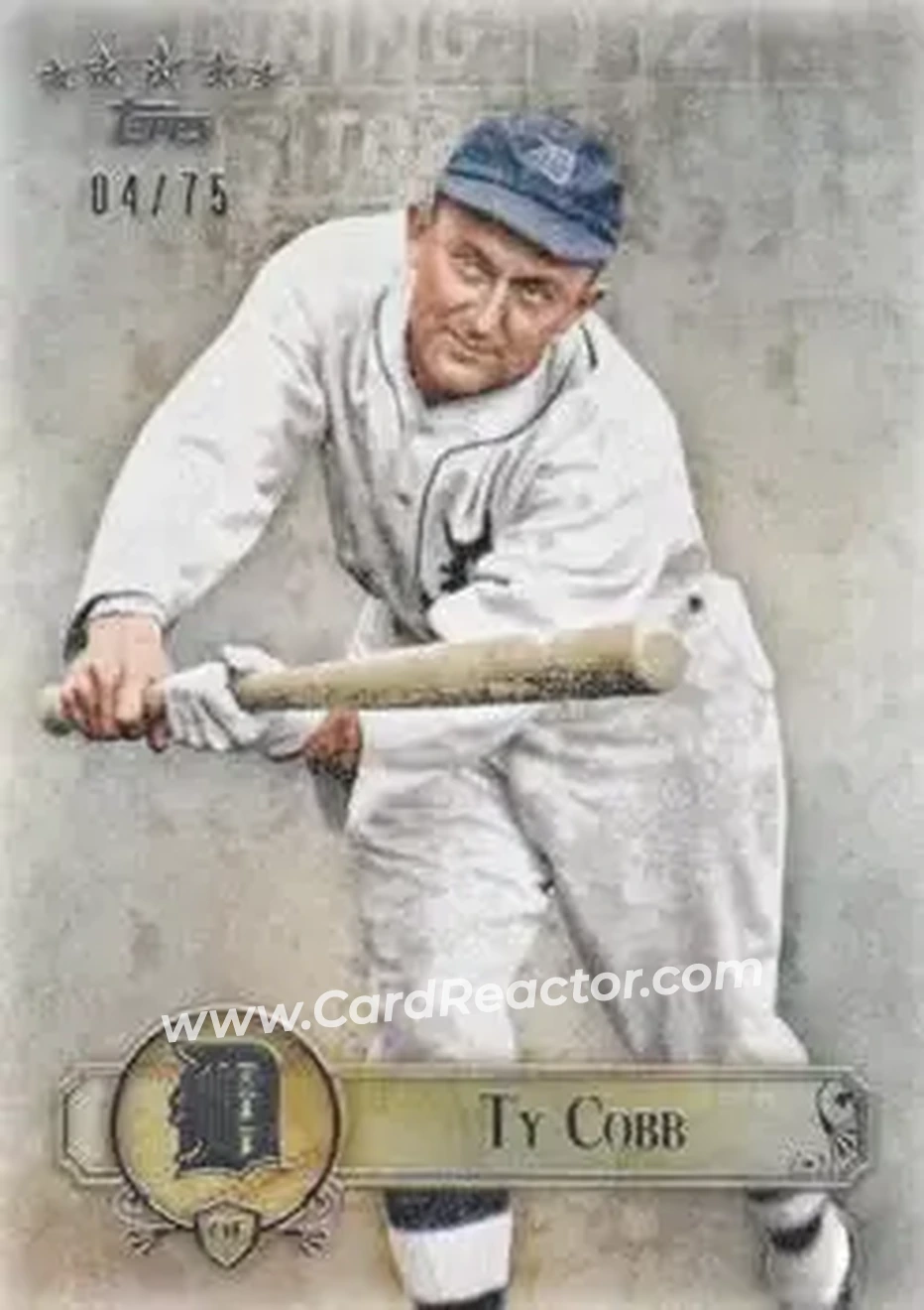 2013 Topps Five Star #99 - Ty Cobb - Detroit Tigers - Front