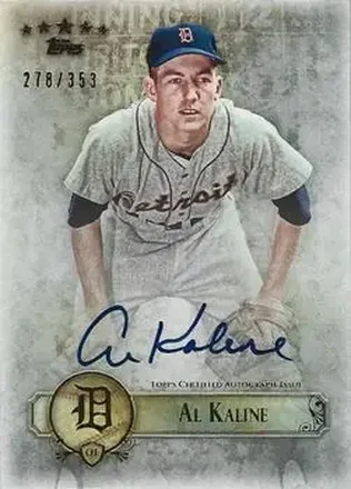 2013 Topps Five Star - Autographs #FSBA-AK - Al Kaline - Detroit Tigers