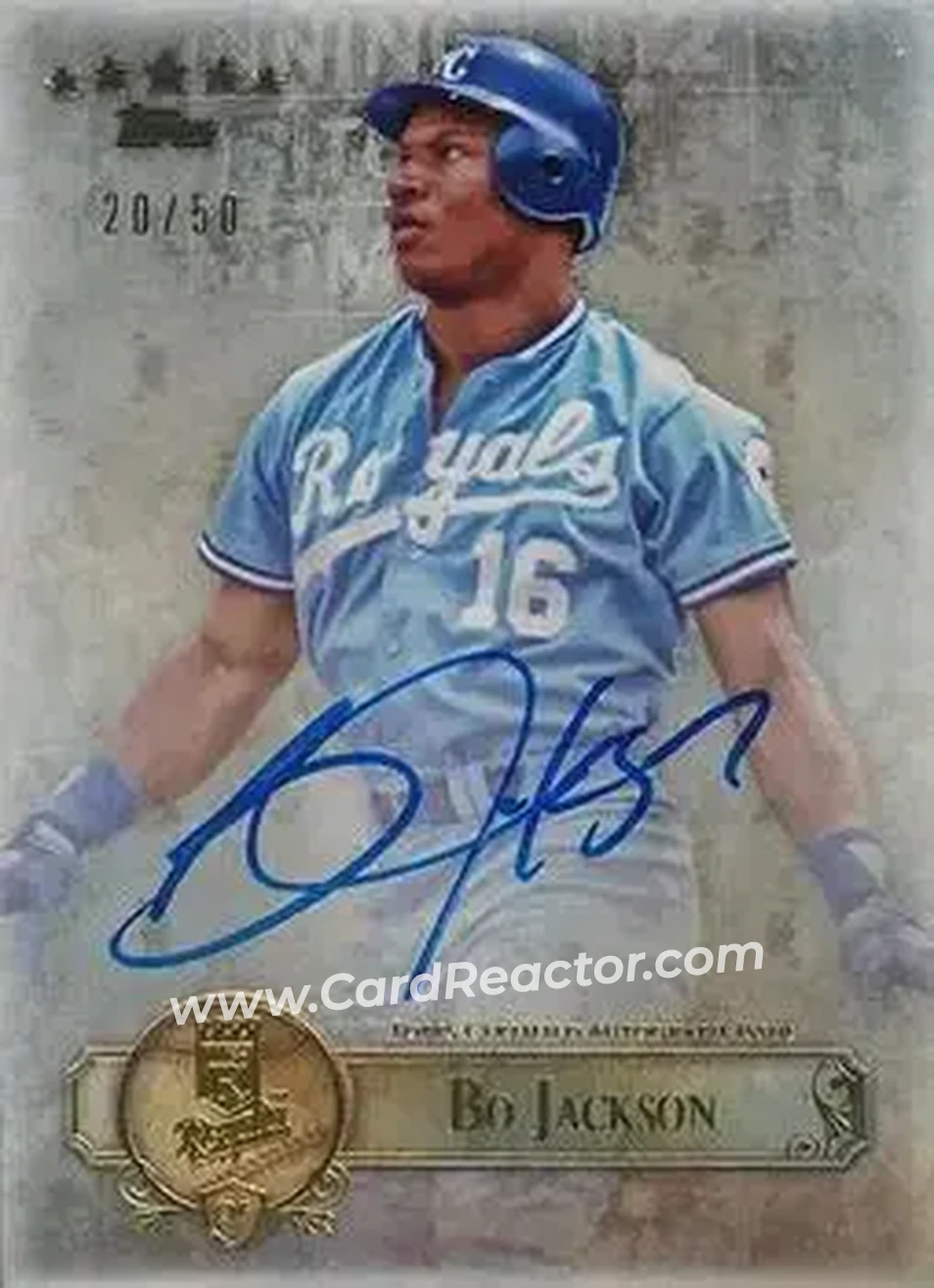2013 Topps Five Star - Autographs #FSBA-BJ - Bo Jackson - Kansas City Royals - Front