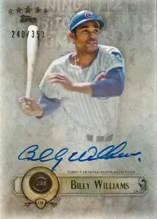 2013 Topps Five Star - Autographs #FSBA-BW - Billy Williams - Chicago Cubs