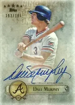 2013 Topps Five Star - Autographs #FSBA-DMU - Dale Murphy - Atlanta Braves