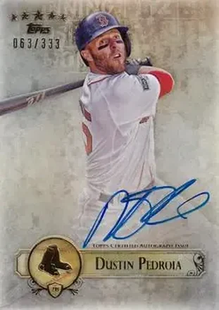 2013 Topps Five Star - Autographs #FSBA-DP - Dustin Pedroia - Boston Red Sox