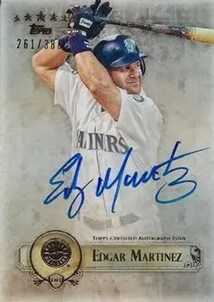 2013 Topps Five Star - Autographs #FSBA-EM - Edgar Martinez - Seattle Mariners