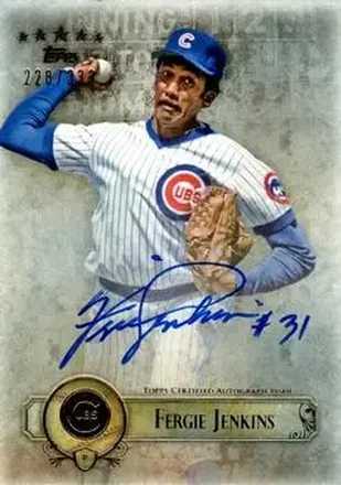 2013 Topps Five Star - Autographs #FSBA-FJ - Ferguson Jenkins - Chicago Cubs
