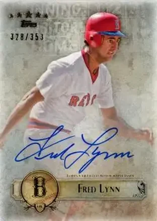 2013 Topps Five Star - Autographs #FSBA-FL - Fred Lynn - Boston Red Sox
