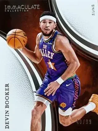 2024-25 Panini Immaculate Collection #22 - Devin Booker - Phoenix Suns