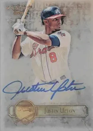 2013 Topps Five Star - Autographs #FSBA-JU - Justin Upton - Atlanta Braves