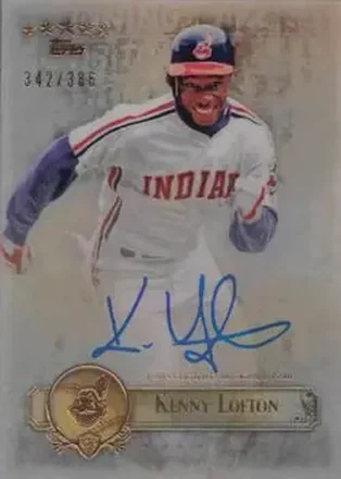 2013 Topps Five Star - Autographs #FSBA-KL - Kenny Lofton - Cleveland Indians