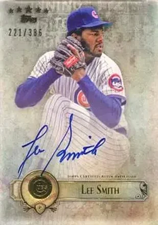 2013 Topps Five Star - Autographs #FSBA-LS - Lee Smith - Chicago Cubs