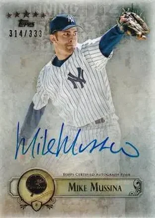 2013 Topps Five Star - Autographs #FSBA-MMU - Mike Mussina - New York Yankees