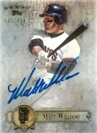 2013 Topps Five Star - Autographs #FSBA-MW - Matt Williams - San Francisco Giants