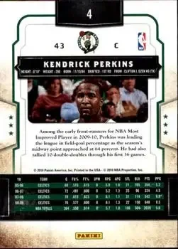 Back of Kendrick Perkins