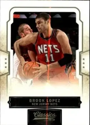 2009-10 Panini Classics #5 Brook Lopez